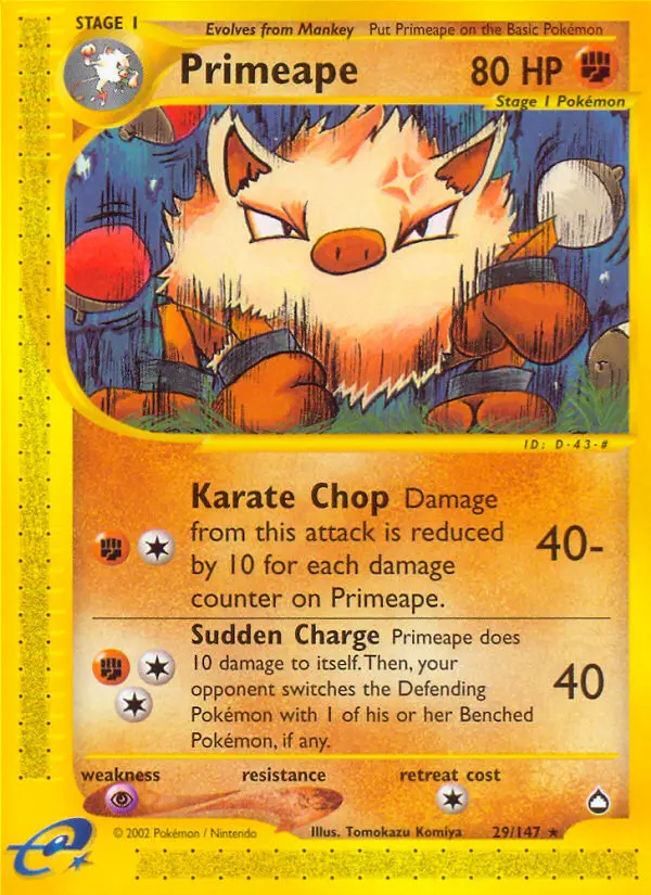 Primeape, Aquapolis 29
