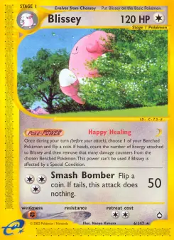 Blissey, Aquapolis 6