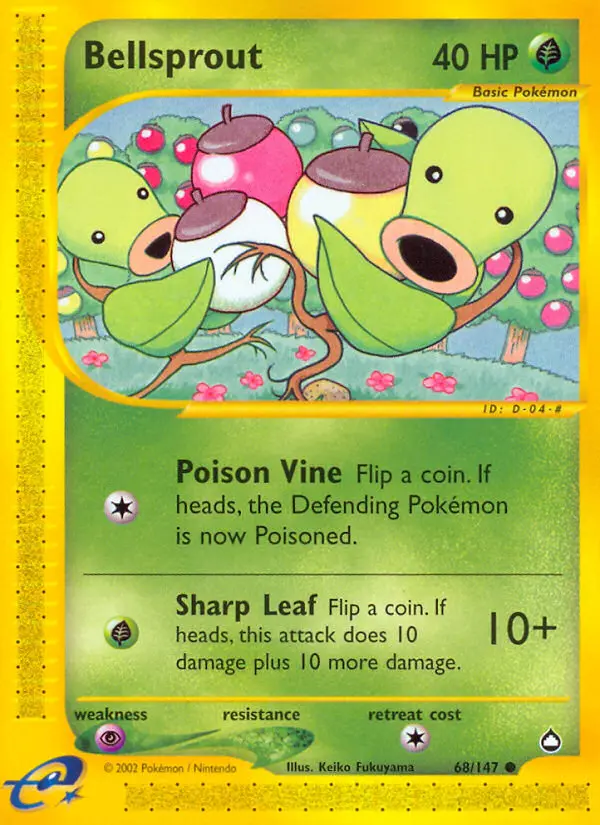 Bellsprout, Aquapolis 68