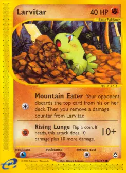 Larvitar, Aquapolis 89