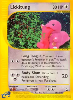 Lickitung, Aquapolis 90