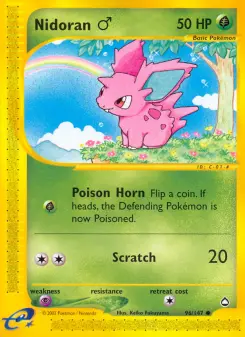 Nidoran♂, Aquapolis 96