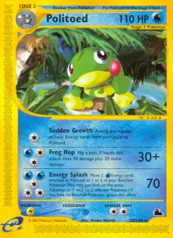 Politoed, Skyridge 25