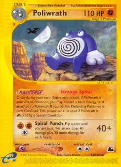 Poliwrath, Skyridge 26