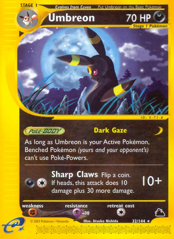 Umbreon, Skyridge 32