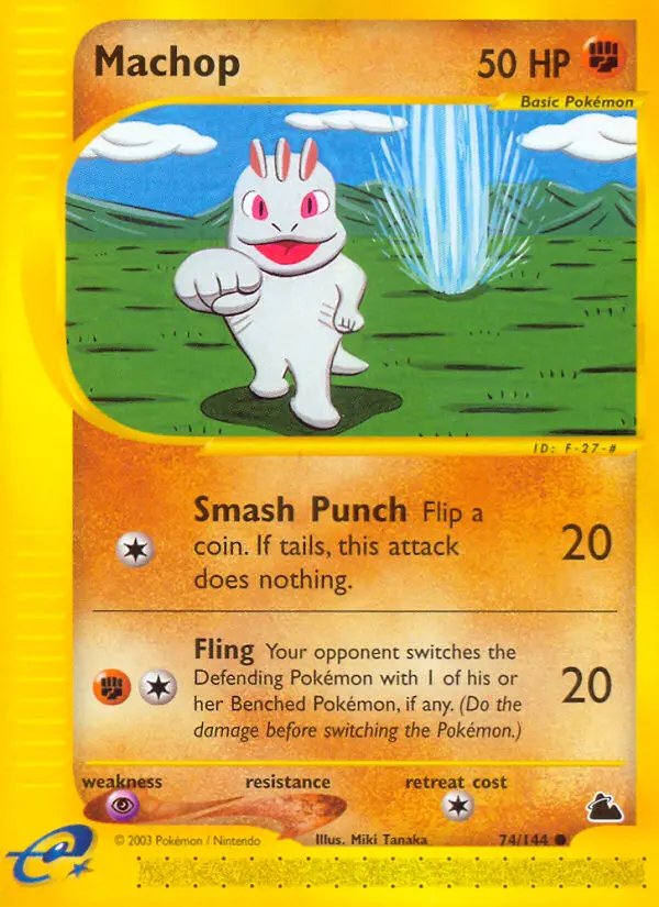 Machop, Skyridge 74