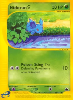 Nidoran♀, Skyridge 82