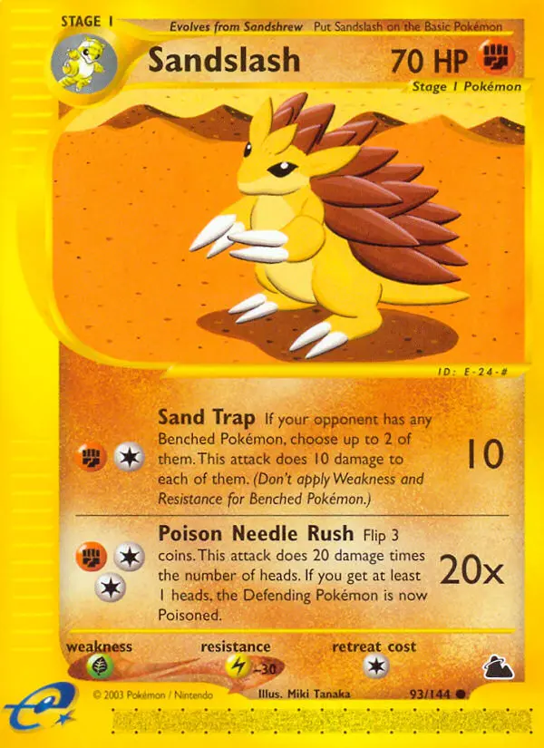 Sandslash, Skyridge 93