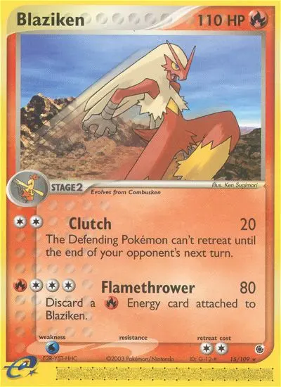 Blaziken, Ruby & Sapphire 15