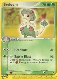 Breloom, Ruby & Sapphire 16