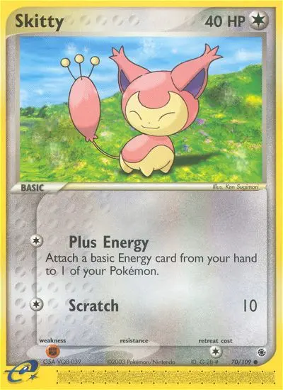 Skitty, Ruby & Sapphire 70