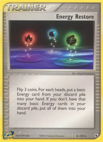 Energy Restore, Ruby & Sapphire 81