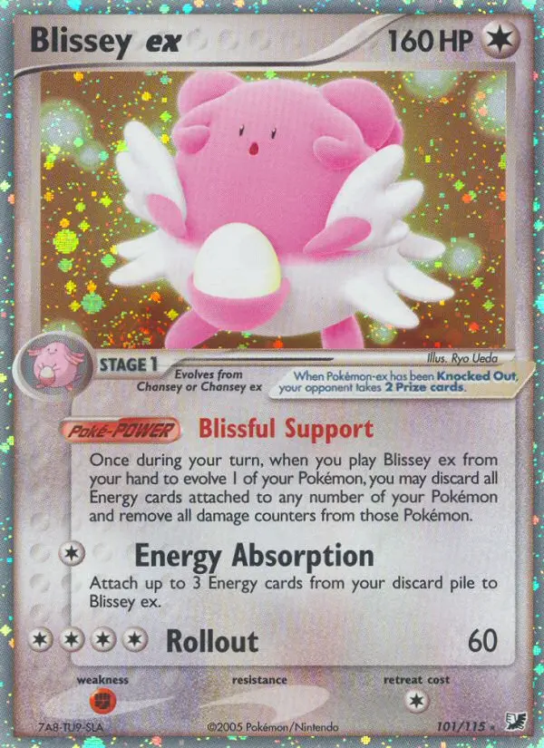 Blissey ex, Unseen Forces 101