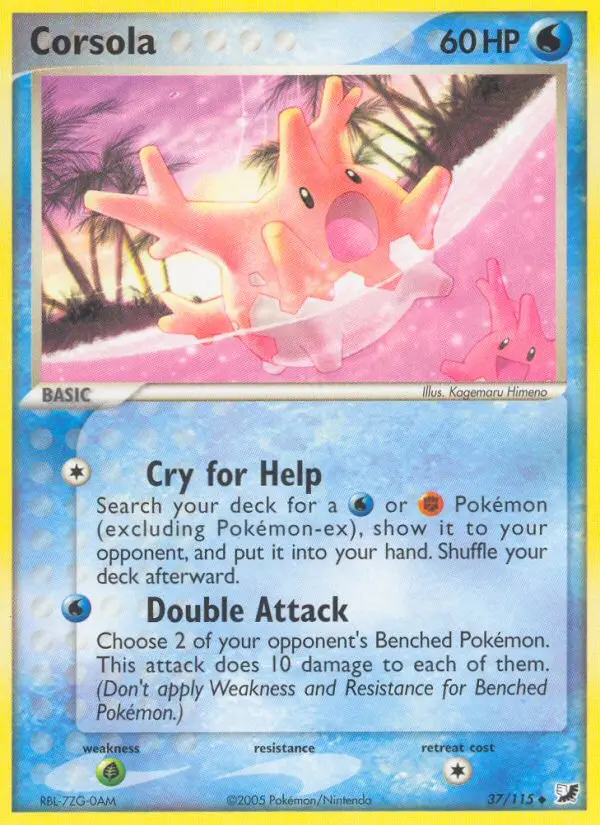 Corsola, Unseen Forces 37