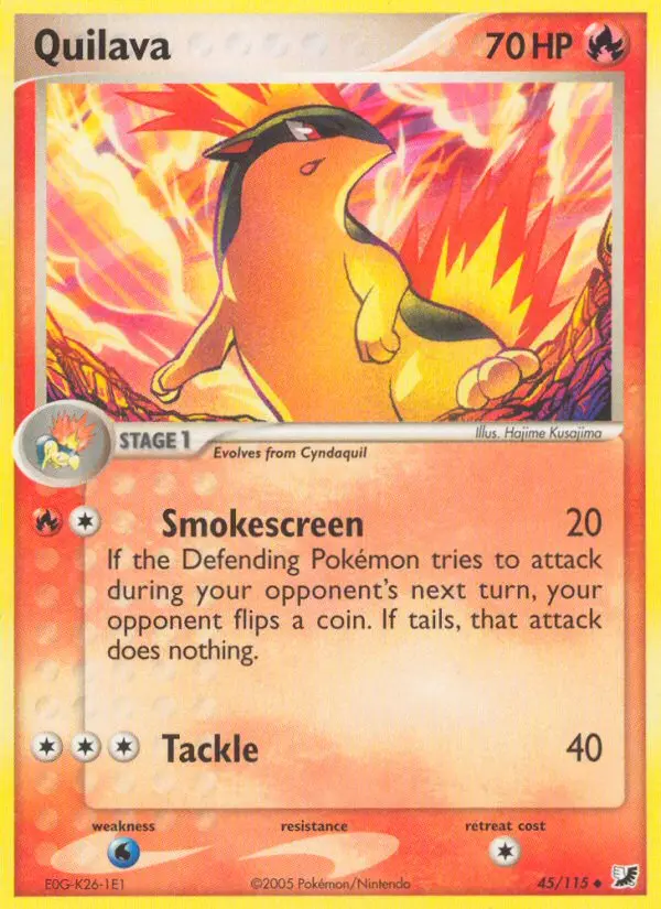 Quilava, Unseen Forces 45