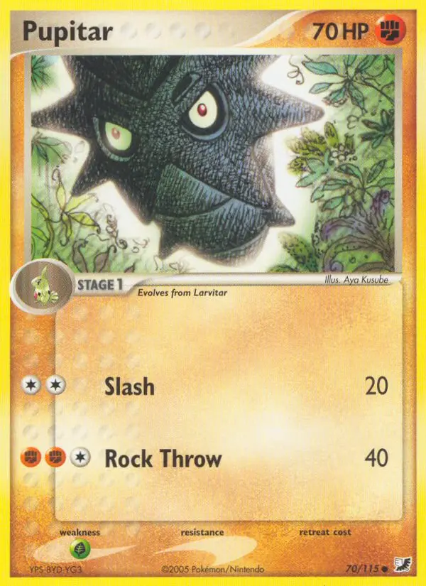 Pupitar, Unseen Forces 70