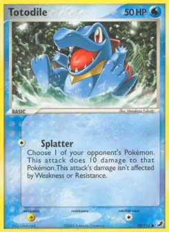 Totodile, Unseen Forces 78