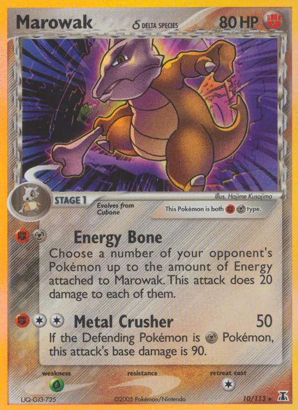 Marowak δ, Delta Species 10