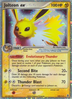 Jolteon ex, Delta Species 109