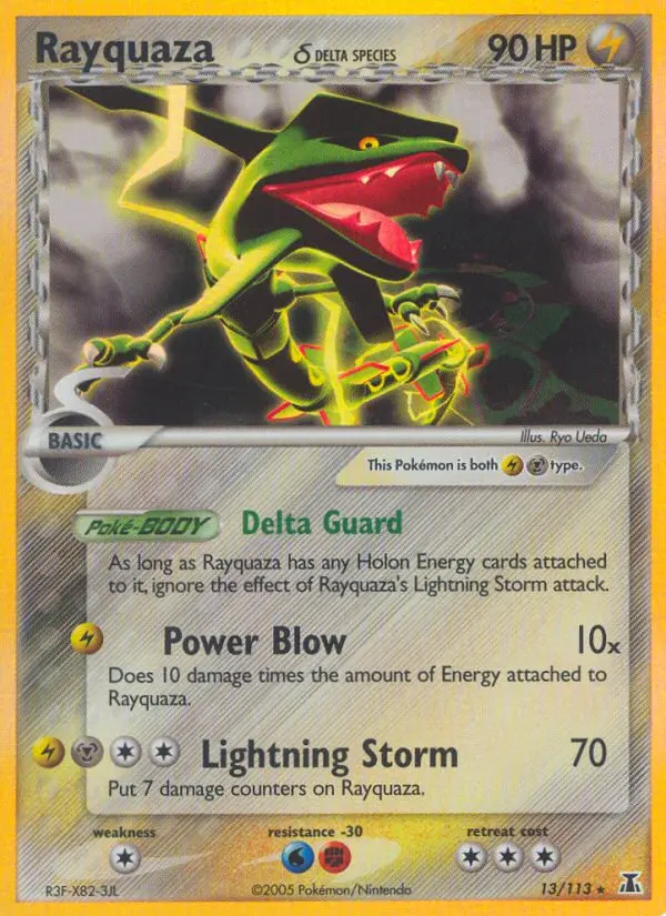 Rayquaza δ, Delta Species 13