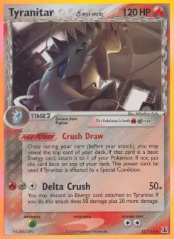 Tyranitar δ, Delta Species 16