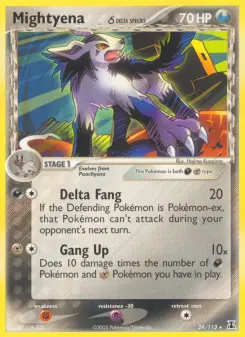 Mightyena δ, Delta Species 24