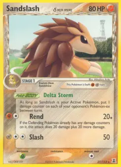 Sandslash δ, Delta Species 27