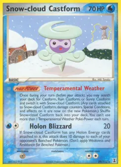 Snow-cloud Castform, Delta Species 29