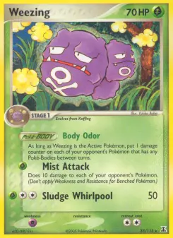 Weezing, Delta Species 33