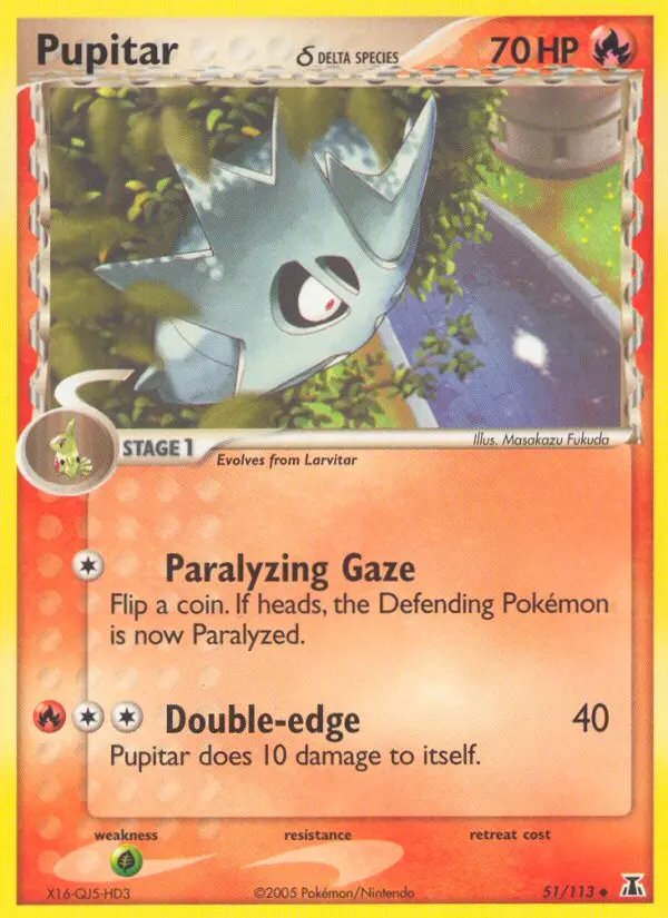 Pupitar δ, Delta Species 51