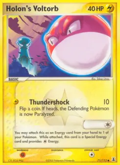 Holon's Voltorb, Delta Species 71