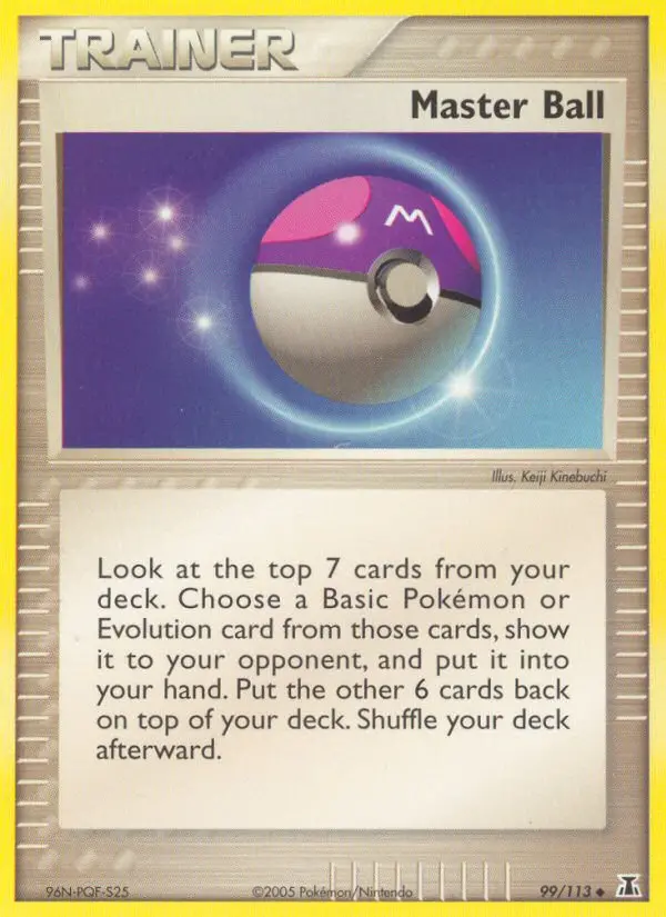 Master Ball, Delta Species 99