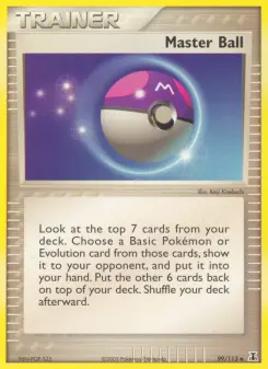 Master Ball, Delta Species 99