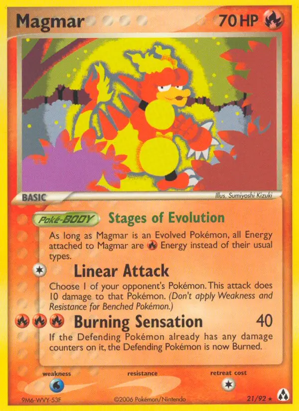 Magmar, Legend Maker 21