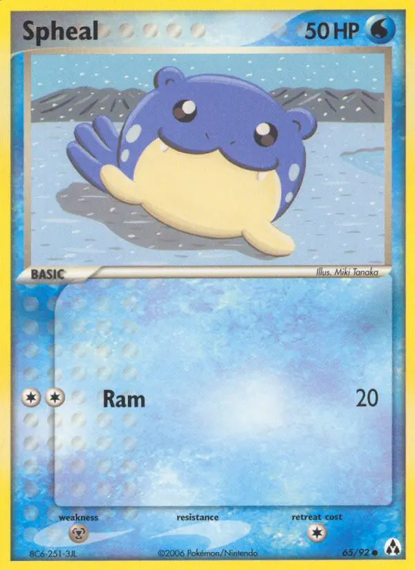 Spheal, Legend Maker 65