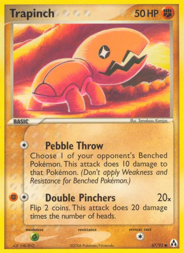 Trapinch, Legend Maker 67
