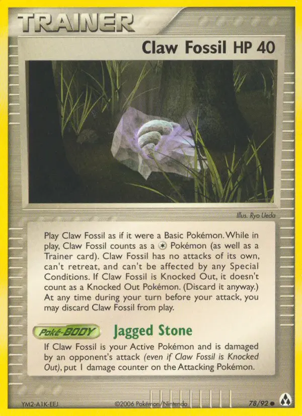 Claw Fossil, Legend Maker 78