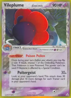 Vileplume δ, Holon Phantoms 17