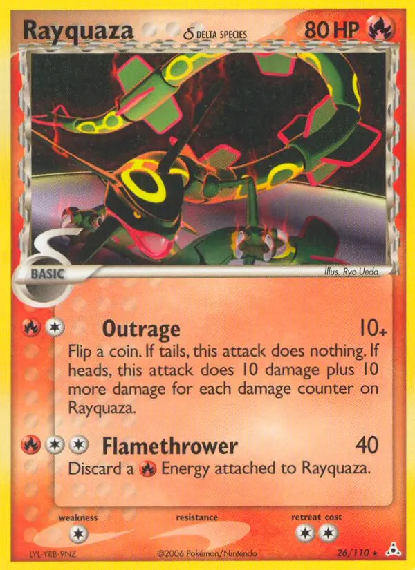 Rayquaza δ, Holon Phantoms 26