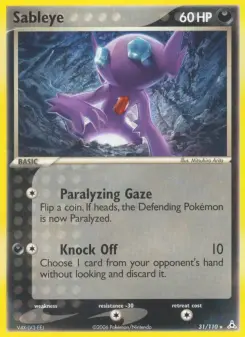 Sableye, Holon Phantoms 31