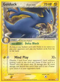 Golduck δ, Holon Phantoms 43
