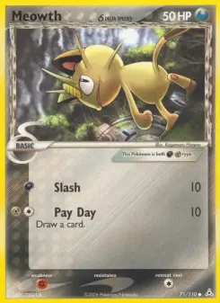 Meowth δ, Holon Phantoms 71