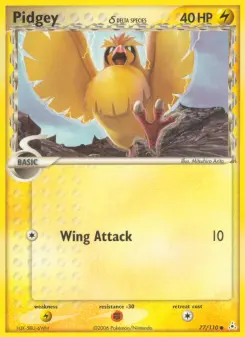 Pidgey δ, Holon Phantoms 77
