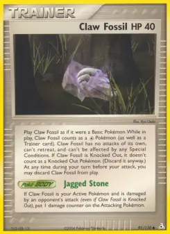 Claw Fossil, Holon Phantoms 91