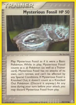 Mysterious Fossil, Holon Phantoms 92