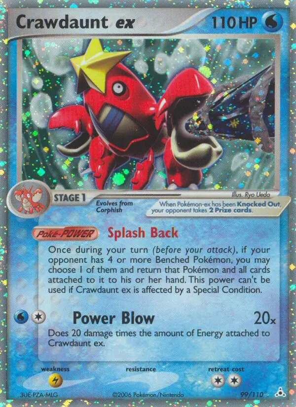 Crawdaunt ex, Holon Phantoms 99