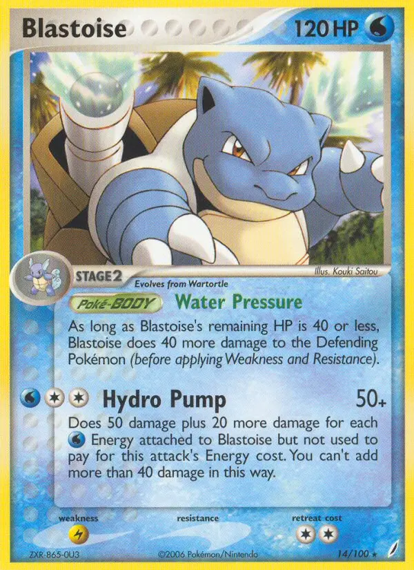 Blastoise, Crystal Guardians 14