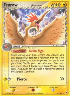 Fearow δ, Crystal Guardians 18