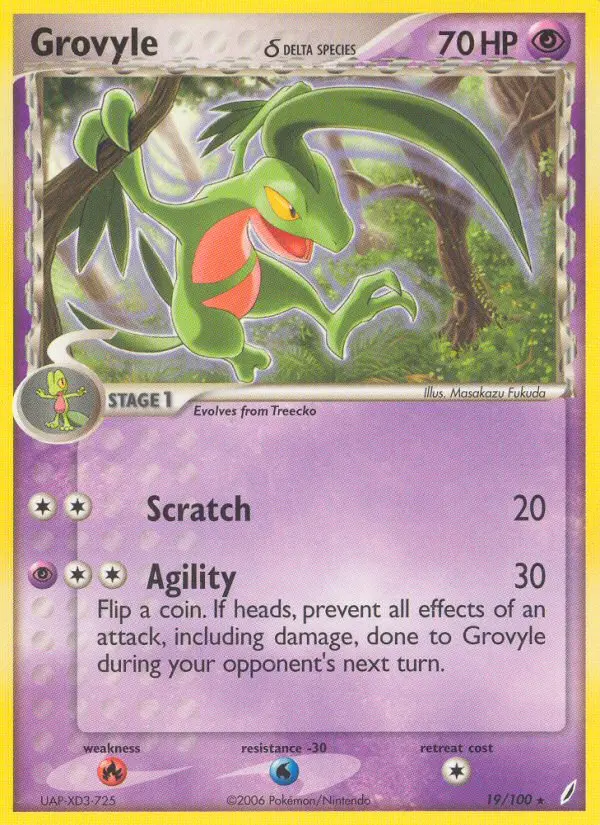 Grovyle δ, Crystal Guardians 19