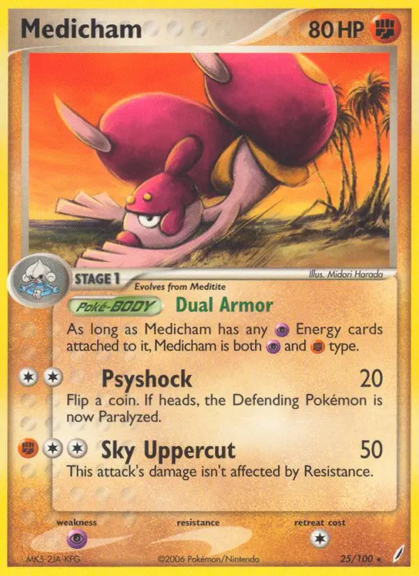 Medicham, Crystal Guardians 25